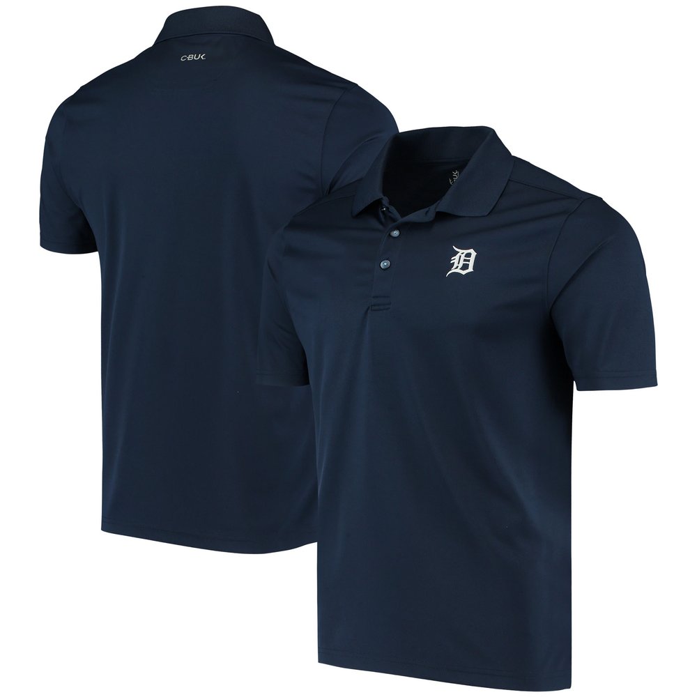 Detroit Tigers CBUK by Cutter & Buck Fairwood Polo - Navy