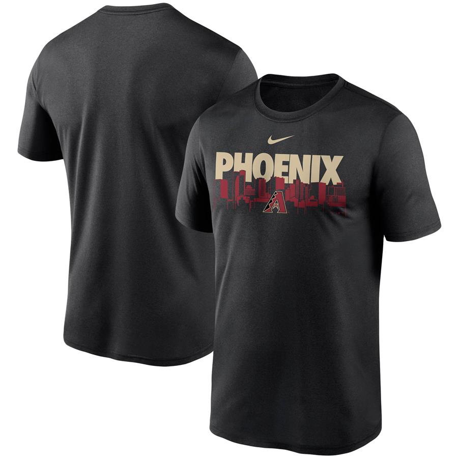 Arizona Diamondbacks Nike Local Skyline Legend Performance T-Shirt - Black