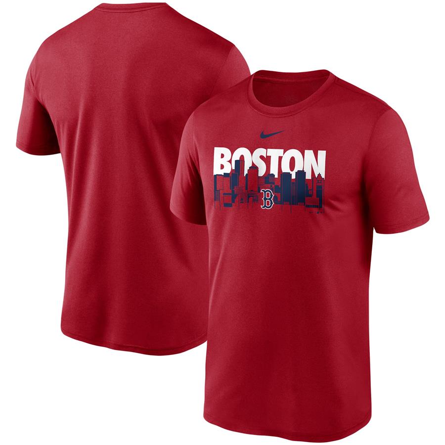Boston Red Sox Nike Local Skyline Legend Performance T-Shirt - Red