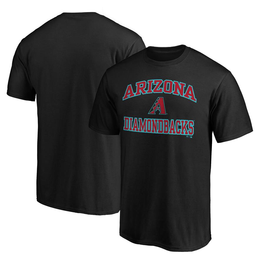 Arizona Diamondbacks Fanatics Branded Heart & Soul T-Shirt - Black