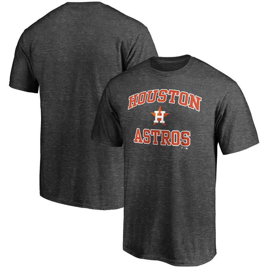 Houston Astros Fanatics Branded Heart & Soul T-Shirt - Charcoal
