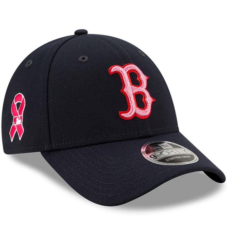 Boston Red Sox New Era 2021 Mother's Day 9FORTY Adjustable Hat - Navy