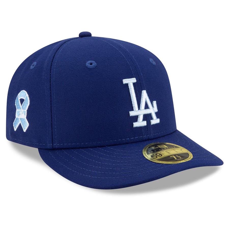 Los Angeles Dodgers New Era 2021 Father's Day On-Field Low Profile 59FIFTY Fitted Hat - Royal