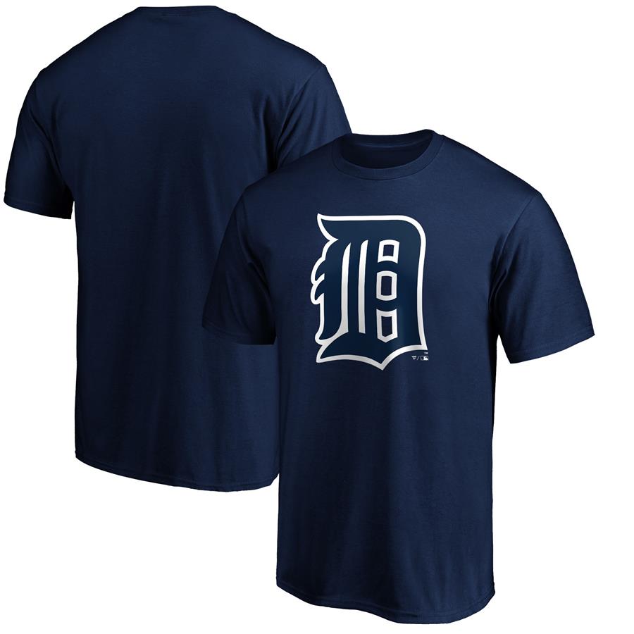 Detroit Tigers Fanatics Branded Cooperstown Collection Forbes Team T-Shirt - Navy