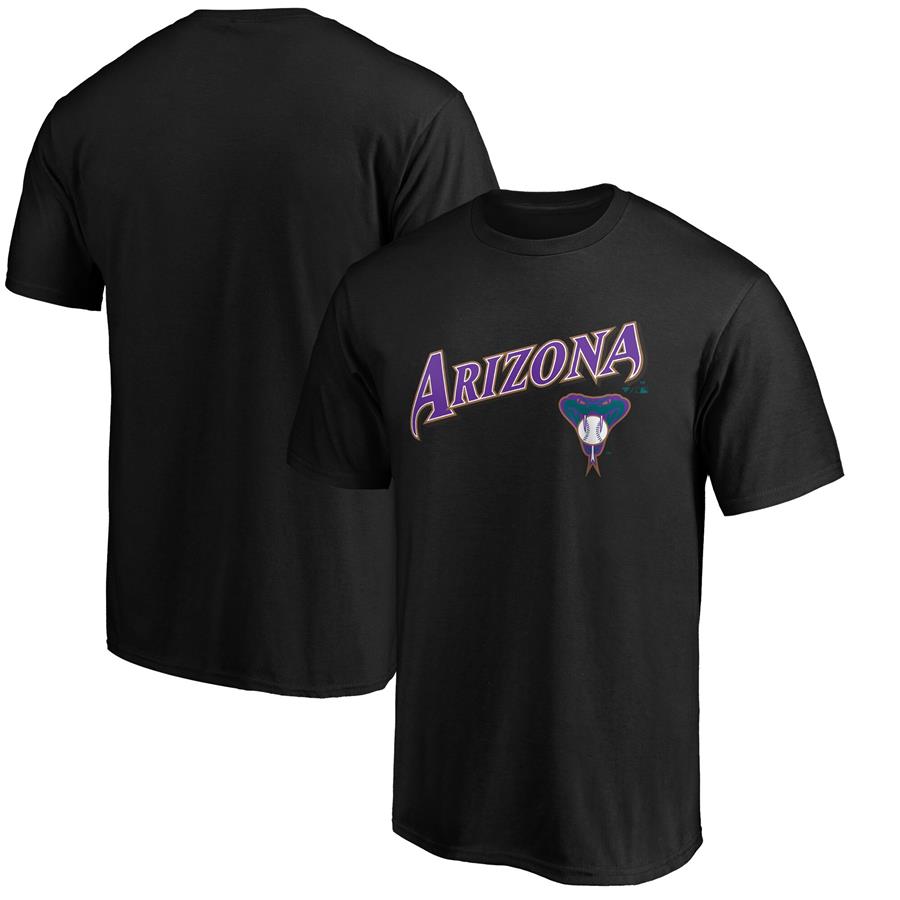Arizona Diamondbacks Fanatics Branded Cooperstown Collection Team Wahconah T-Shirt - Black