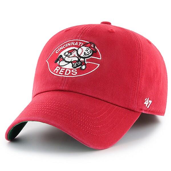Cincinnati Reds '47 Cooperstown Collection Franchise Logo Fitted Hat - Red