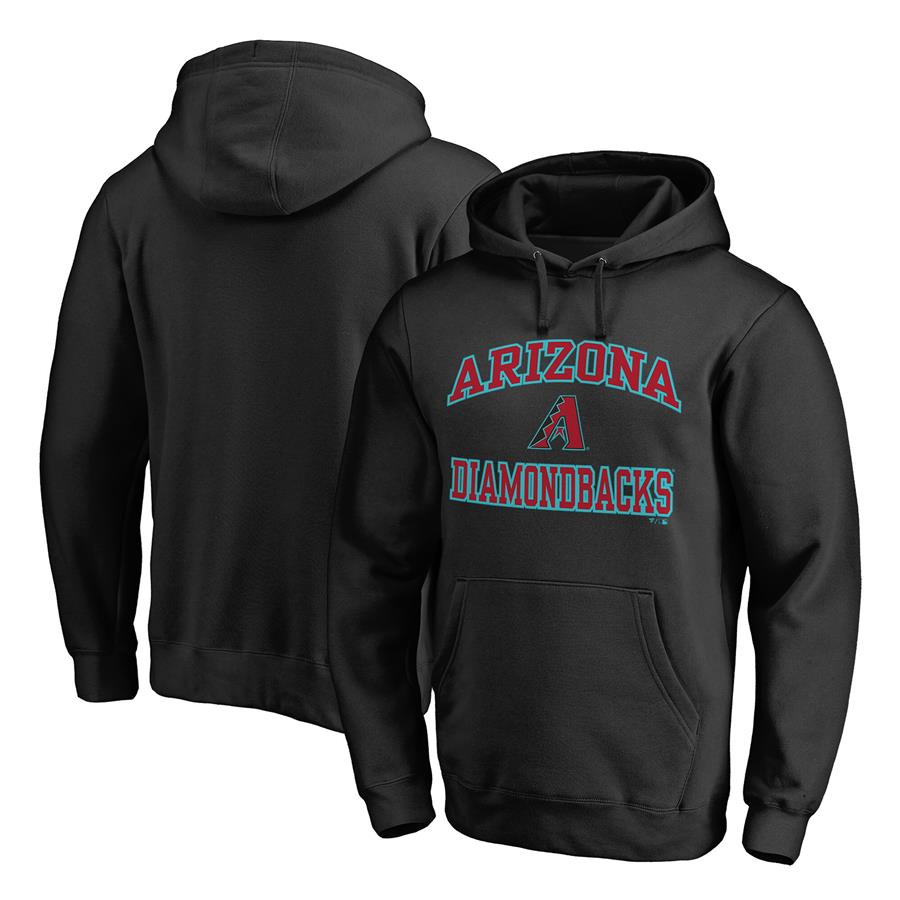 Arizona Diamondbacks Fanatics Branded Heart & Soul Pullover Hoodie - Black