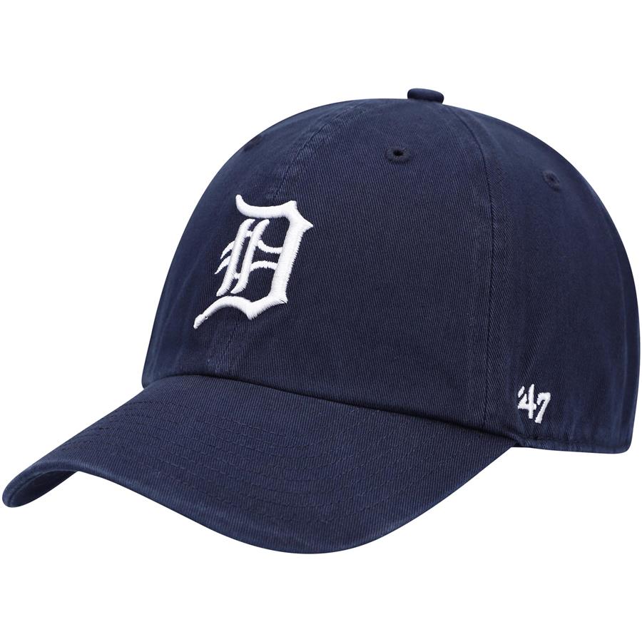 Detroit Tigers '47 Home Clean Up Adjustable Hat - Navy