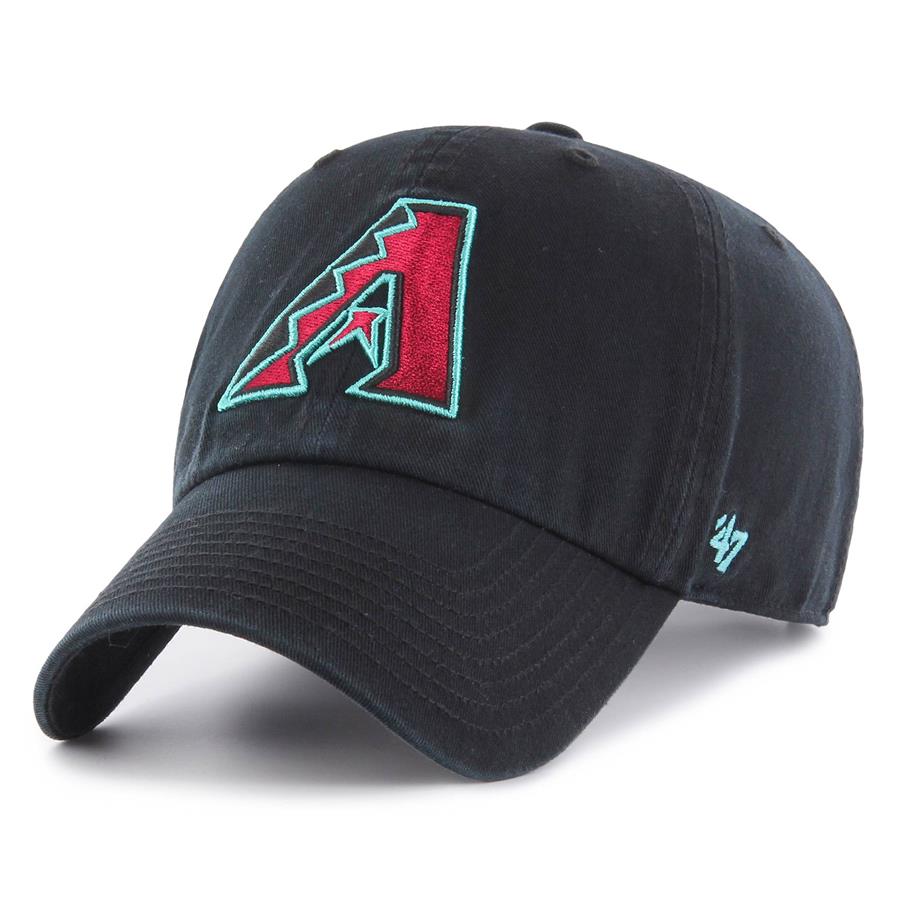 Arizona Diamondbacks '47 Alternate Clean Up Adjustable Hat - Black