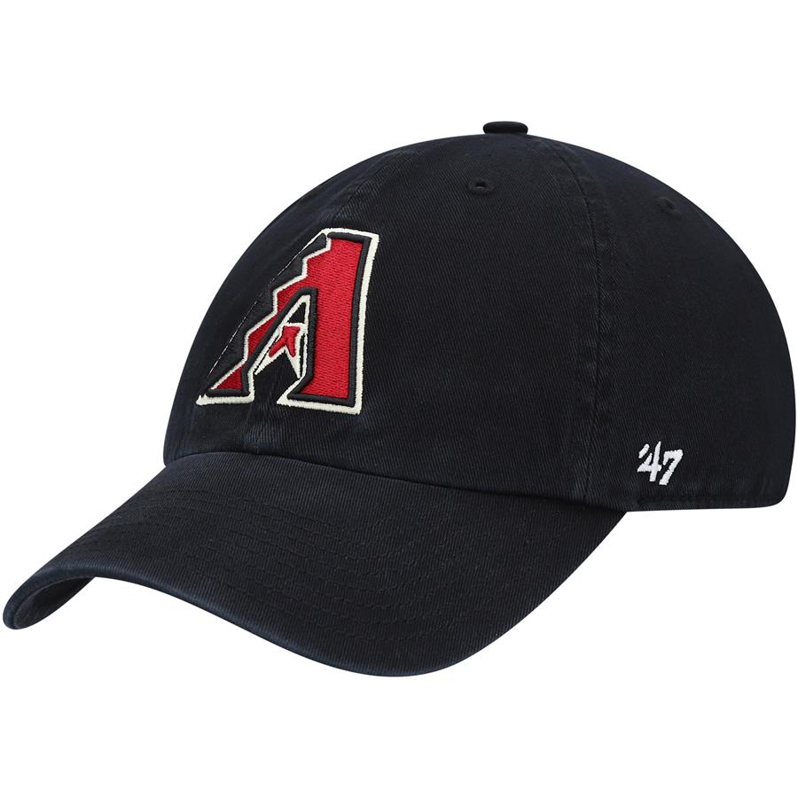 Arizona Diamondbacks '47 Heritage Clean Up Adjustable Hat - Black