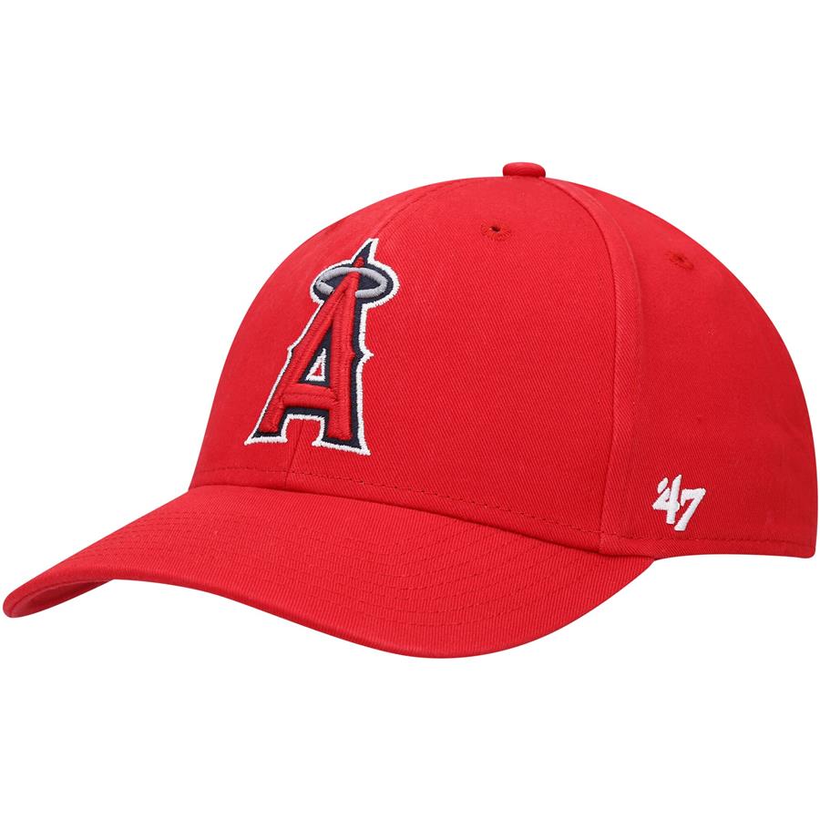 Los Angeles Angels '47 Legend MVP Adjustable Hat - Red