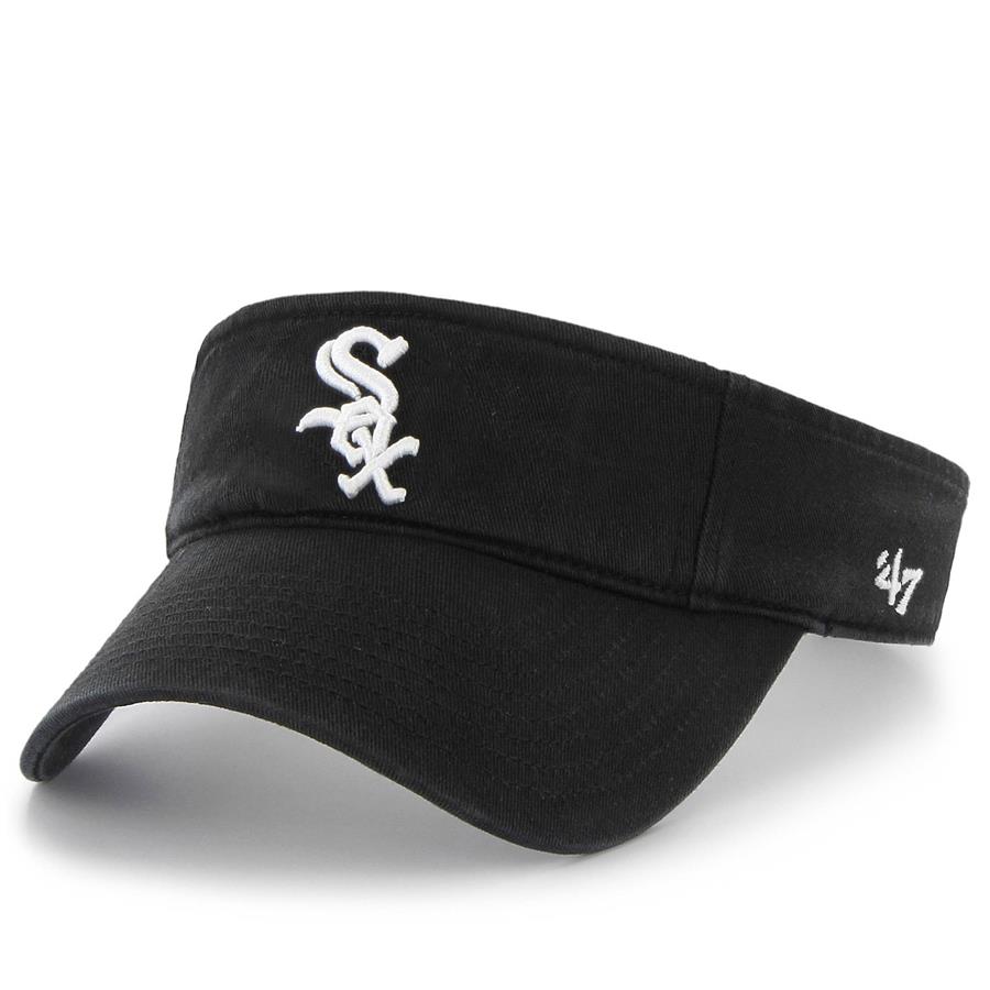 Chicago White Sox '47 Clean Up Adjustable Visor - Black