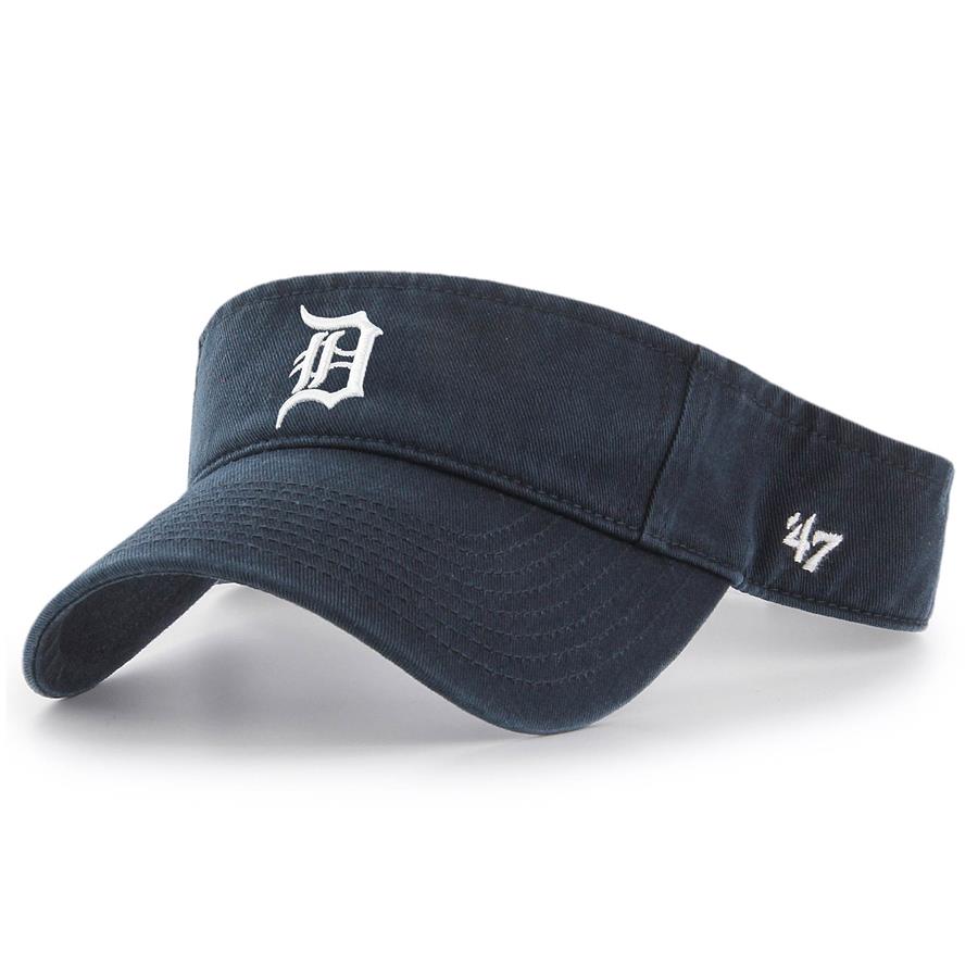 Detroit Tigers '47 Clean Up Adjustable Visor - Navy