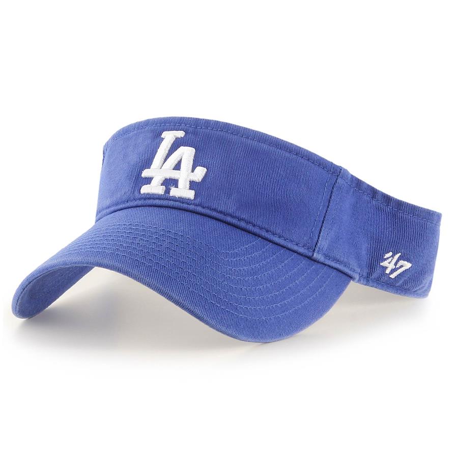 Los Angeles Dodgers '47 Clean Up Adjustable Visor - Royal