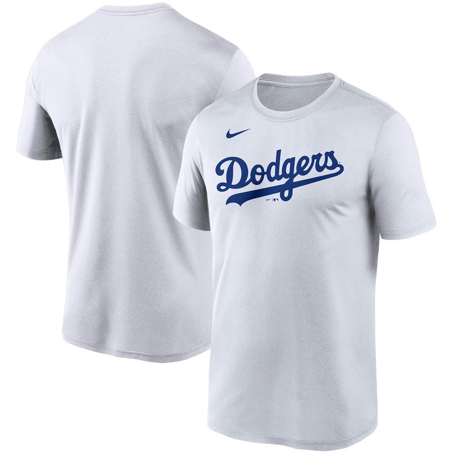 Los Angeles Dodgers Nike Wordmark Legend T-Shirt - White