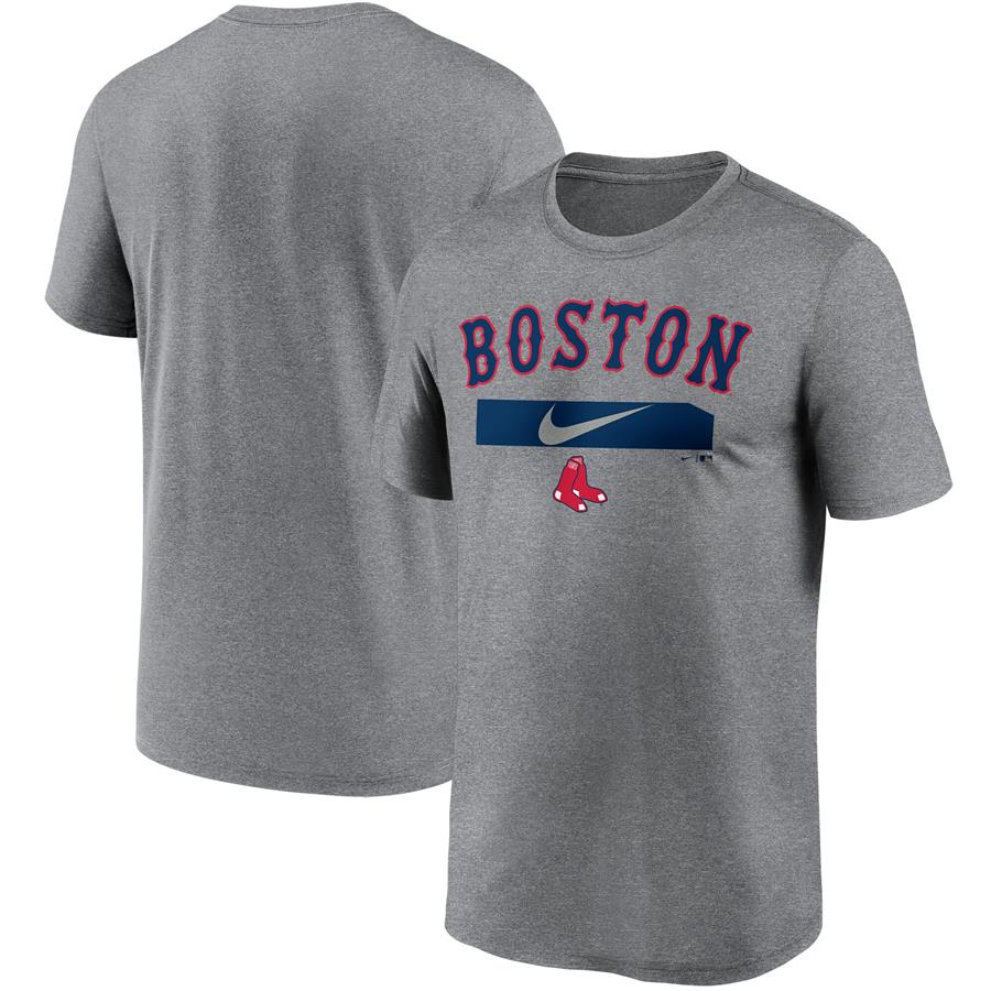 Boston Red Sox Nike City Legend Practice Performance T-Shirt - Gray