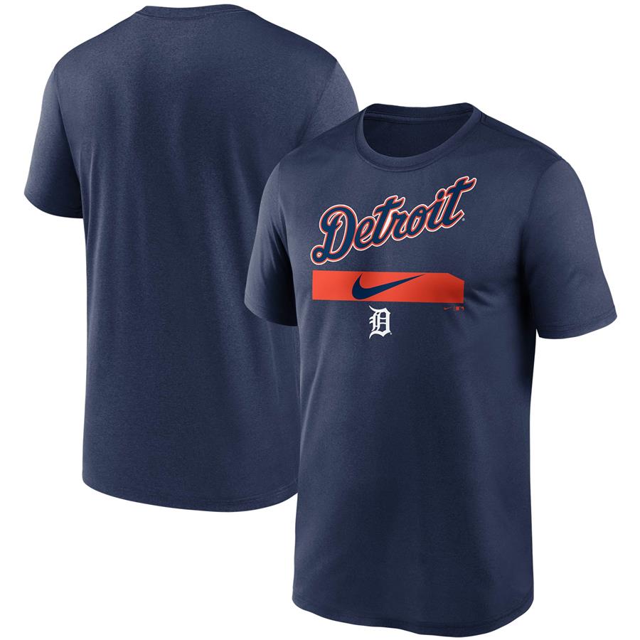 Detroit Tigers Nike City Legend Practice Performance T-Shirt - Navy