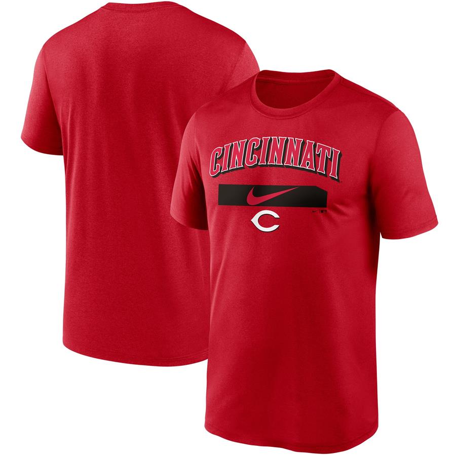 Cincinnati Reds Nike City Legend Practice Performance T-Shirt - Red