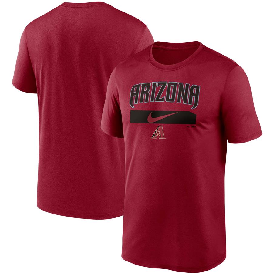 Arizona Diamondbacks Nike City Legend Practice Performance T-Shirt - Red