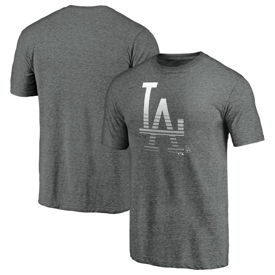Los Angeles Dodgers Fanatics Branded Sport Resort T-Shirt - Heathered Gray