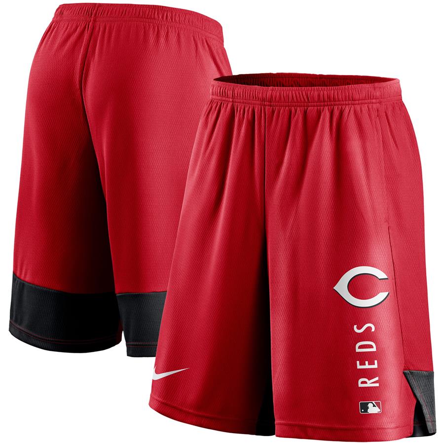 Cincinnati Reds Nike Authentic Collection Training Performance Shorts - Red