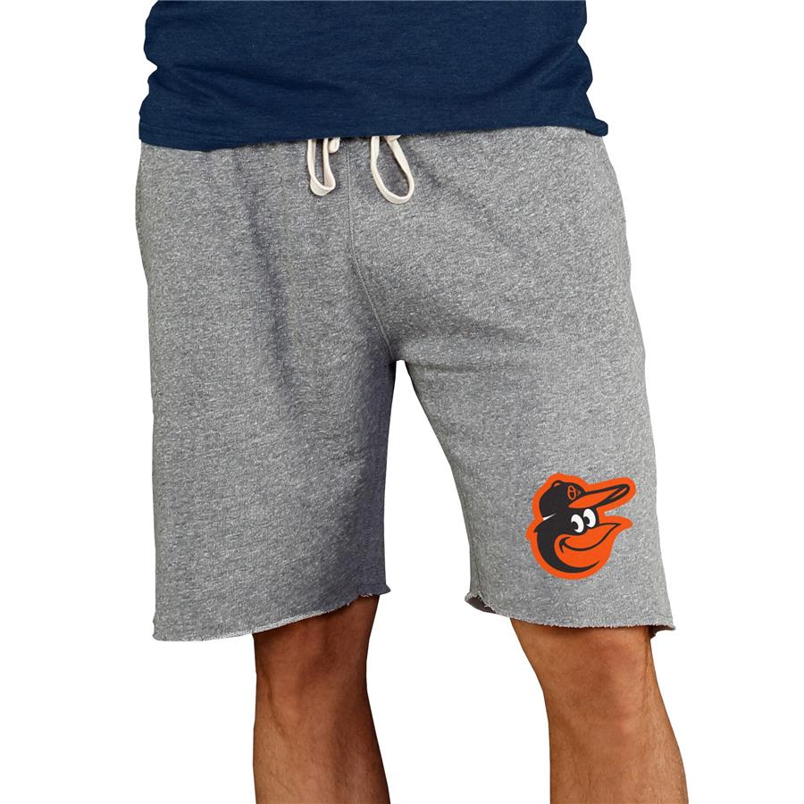 Baltimore Orioles Concepts Sport Mainstream Terry Shorts - Gray