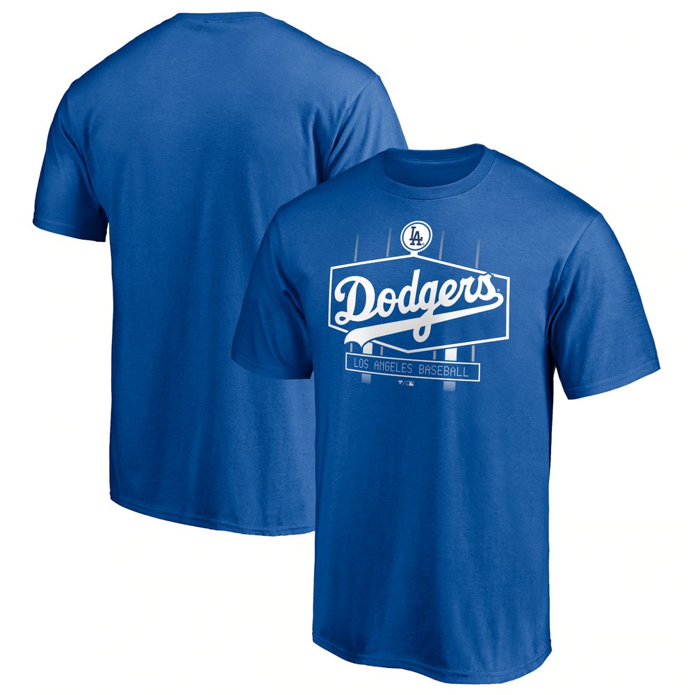 Los Angeles Dodgers Fanatics Branded Scoreboard Hometown Collection T-Shirt - Royal