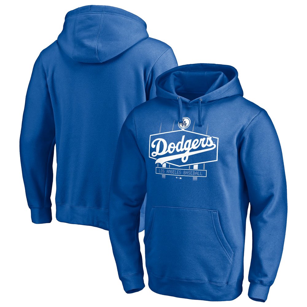 Los Angeles Dodgers Fanatics Branded Scoreboard Hometown Collection Pullover Hoodie - Royal