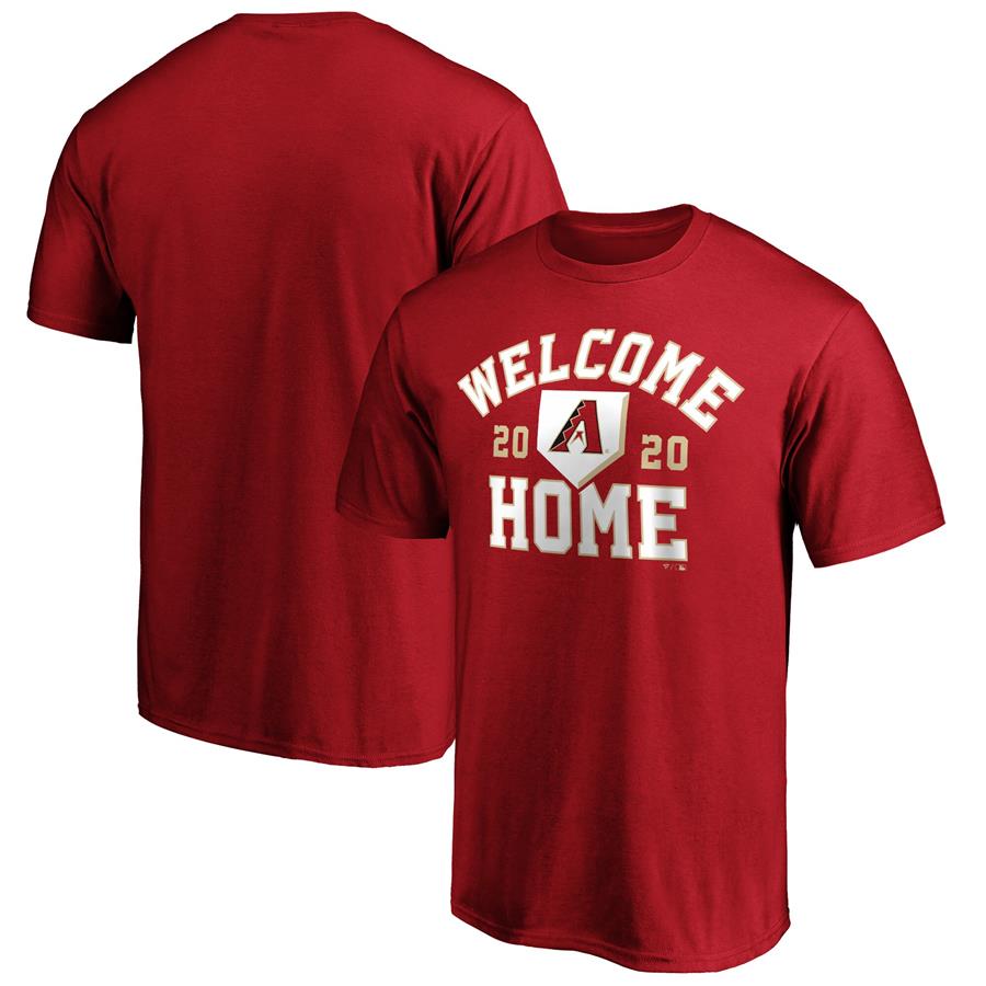 Arizona Diamondbacks Fanatics Branded Welcome Home T-Shirt - Red