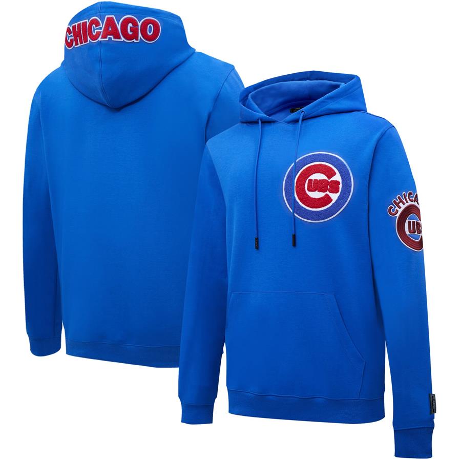 Chicago Cubs Pro Standard Logo Pullover Hoodie - Royal