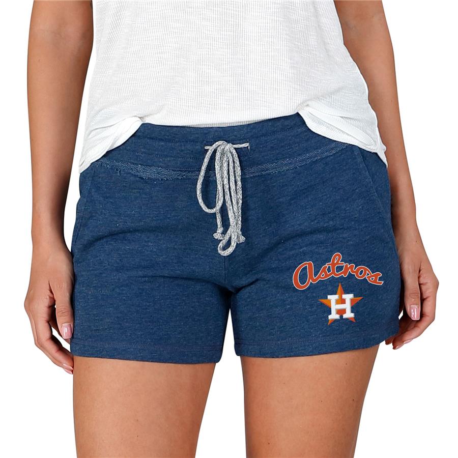 Houston Astros Concepts Sport Women's Mainstream Terry Shorts - Navy