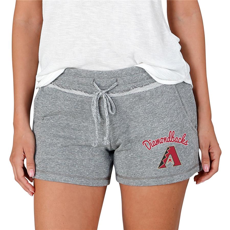 Arizona Diamondbacks Concepts Sport Women's Mainstream Terry Shorts - Gray