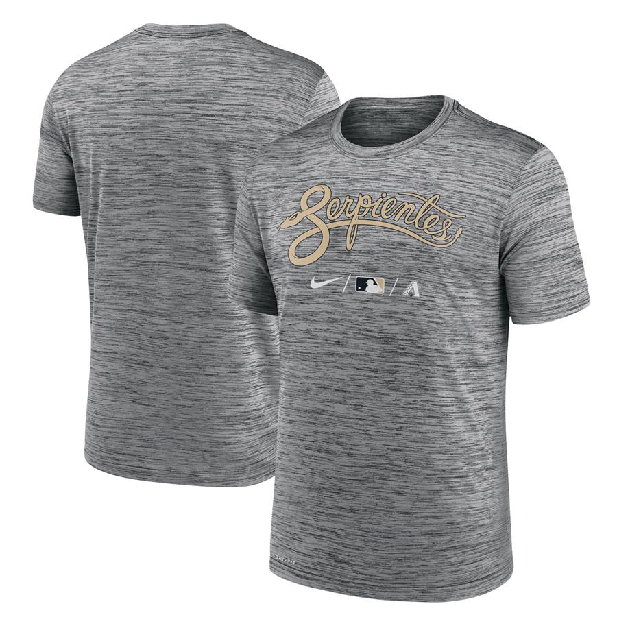 Arizona Diamondbacks Nike 2021 City Connect Practice T-Shirt - Anthracite