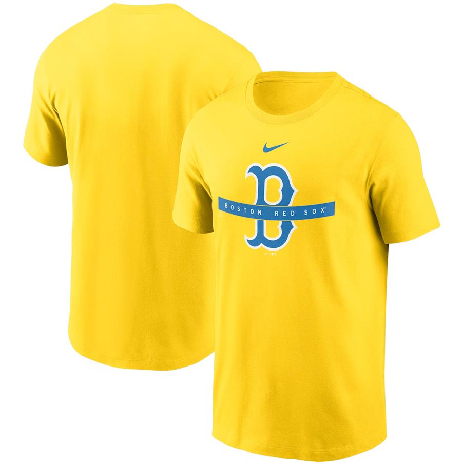 Boston Red Sox Nike 2021 City Connect Graphic T-Shirt - Gold
