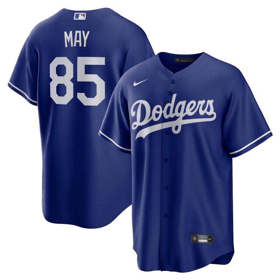 Dustin May Los Angeles Dodgers Nike Replica Player Name Jersey - Royal