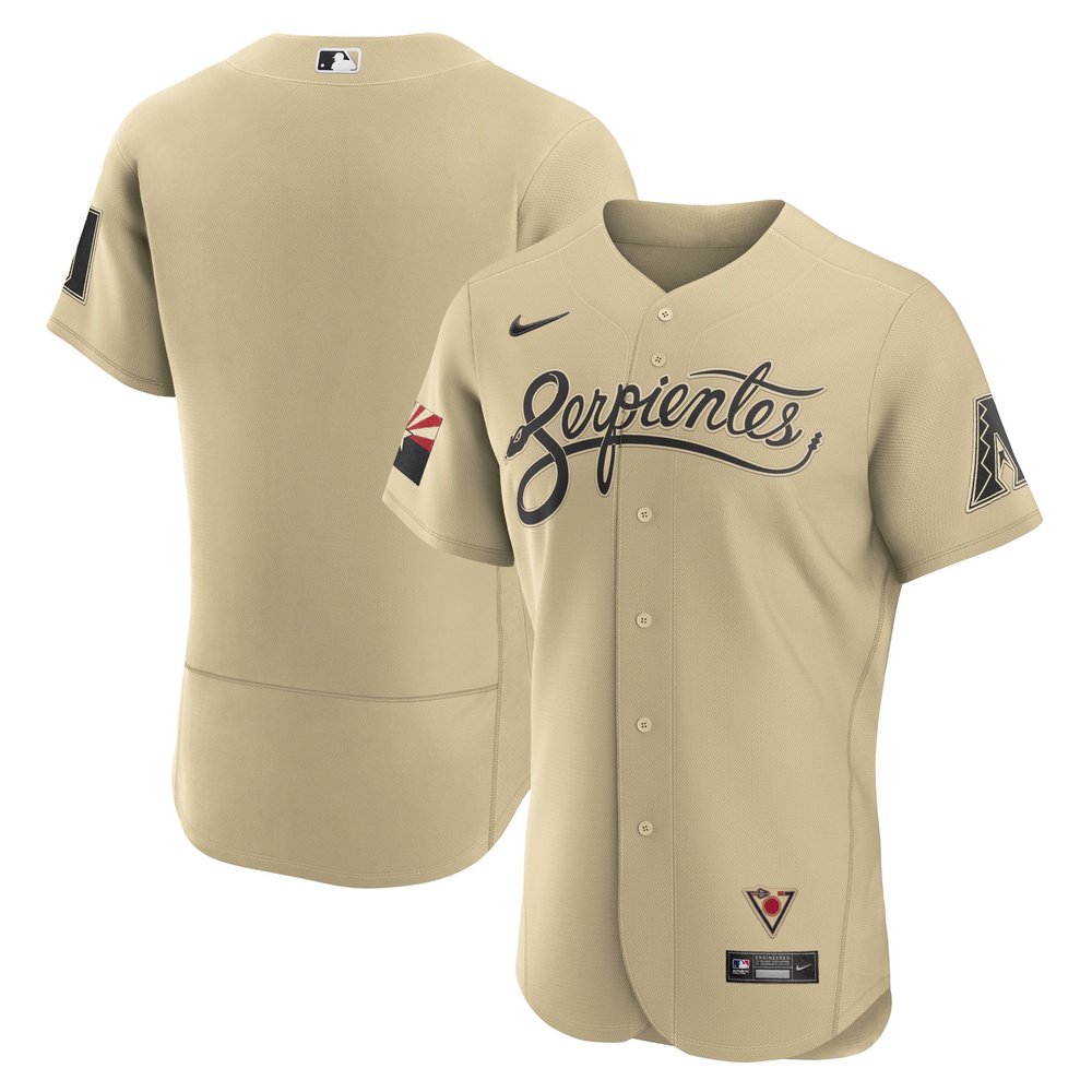 Arizona Diamondbacks Nike 2021 City Connect Authentic Jersey - Gold