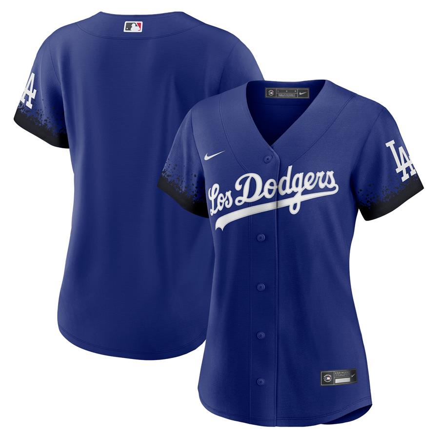 Los Angeles Dodgers Nike Women's 2021 City Connect Replica Jersey - Royal