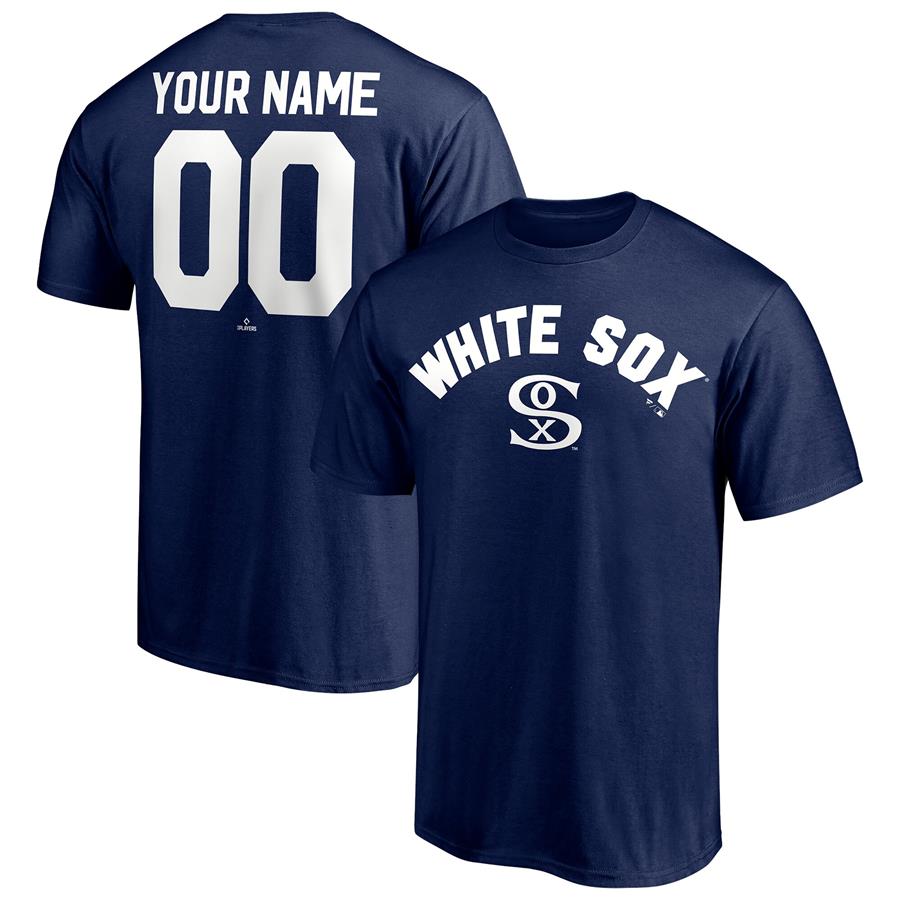 Chicago White Sox Fanatics Branded Cooperstown Winning Streak Alternate Personalized Name & Number T-Shirt - Navy