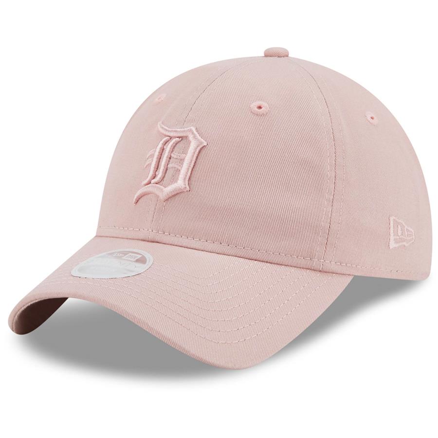 Detroit Tigers New Era Women's Rouge Core Classic 9TWENTY Adjustable Hat - Pink
