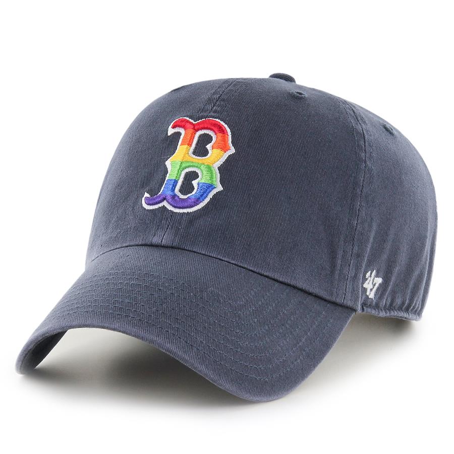 Boston Red Sox '47 Pride Clean Up Adjustable Hat - Navy
