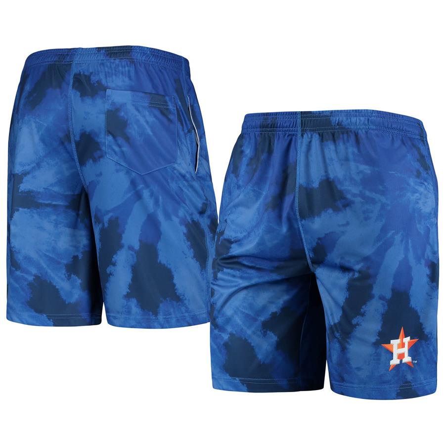 Шорты Houston Astros FOCO Tie-Dye Training (тёмно-синий)
