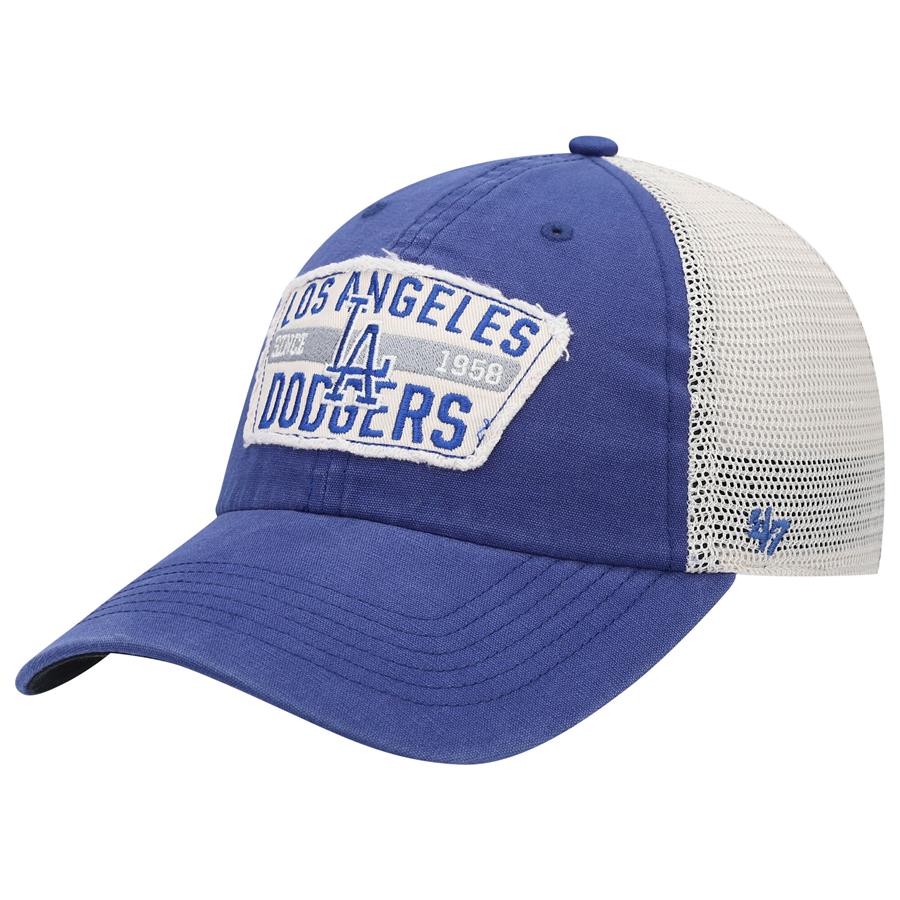 Los Angeles Dodgers '47 Crawford Clean Up Snapback Hat - Royal
