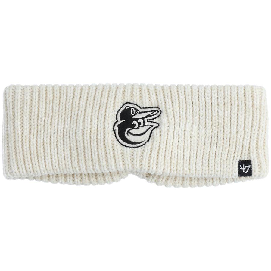 Baltimore Orioles '47 Women's Meeko Knit Headband - Cream