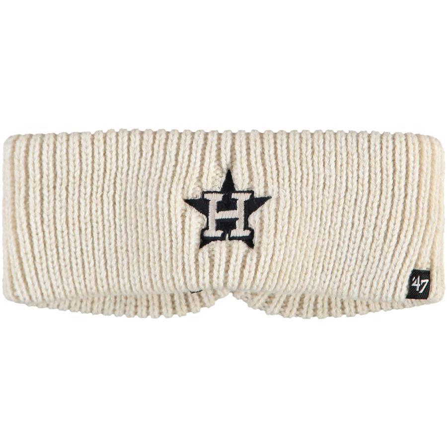 Houston Astros '47 Women's Meeko Knit Headband - Cream