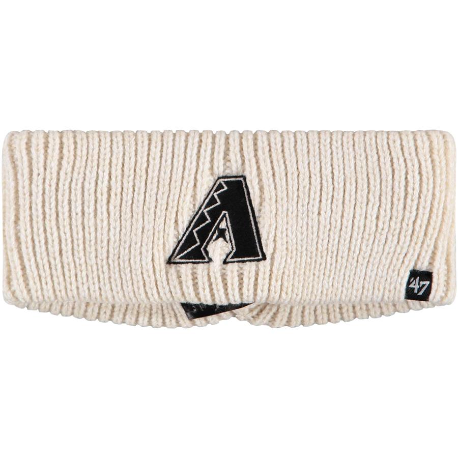 Arizona Diamondbacks '47 Women's Meeko Knit Headband - Cream