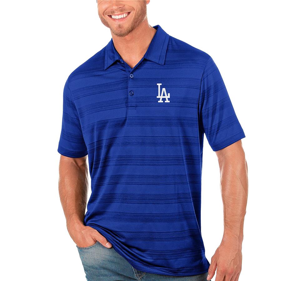 Los Angeles Dodgers Antigua Compass Polo - Royal