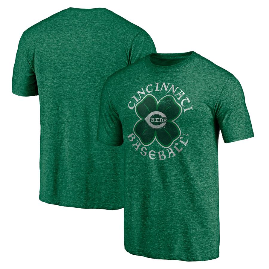 Cincinnati Reds Fanatics Branded Celtic T-Shirt - Kelly Green