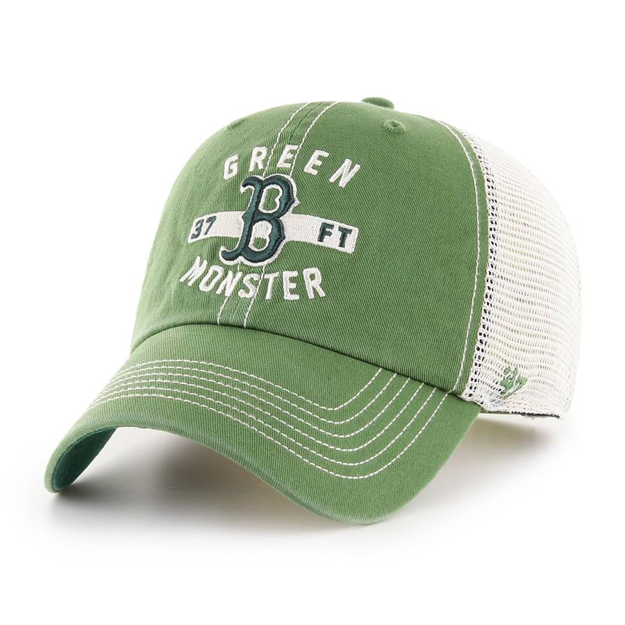Boston Red Sox '47 Green Monster Trawler Clean Up Adjustable Hat - Green