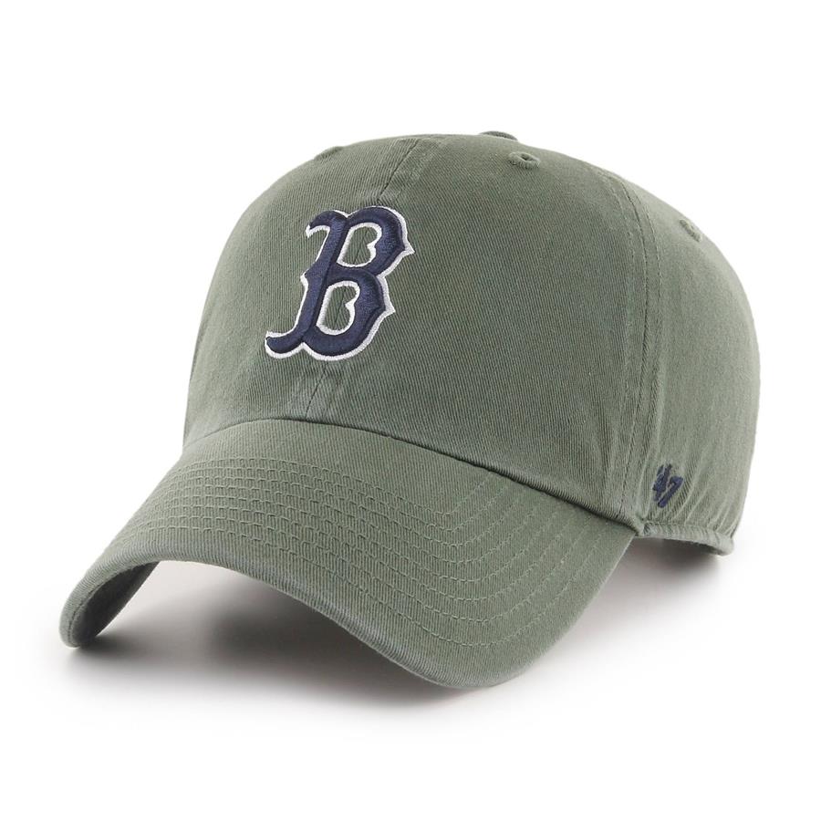 Boston Red Sox '47 Moss Clean Up Adjustable Hat - Green