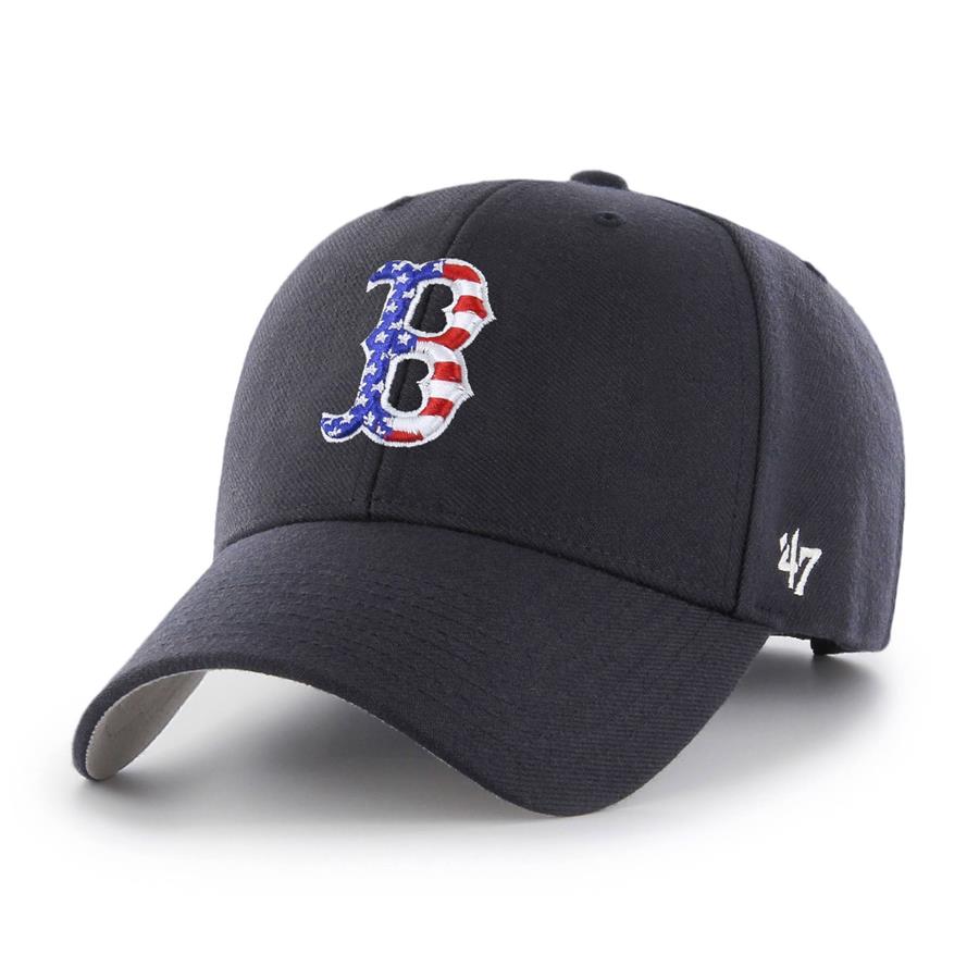 Boston Red Sox '47 Star Spangled MVP Adjustable Hat - Navy